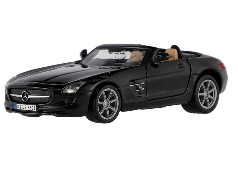 Bburago Mercedes-Benz SLS AMG Roadster 1:32 černá